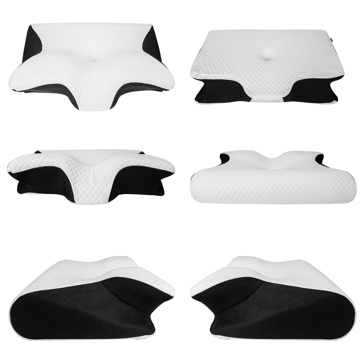 Ergonomic Memory Foam Cervical Pillow