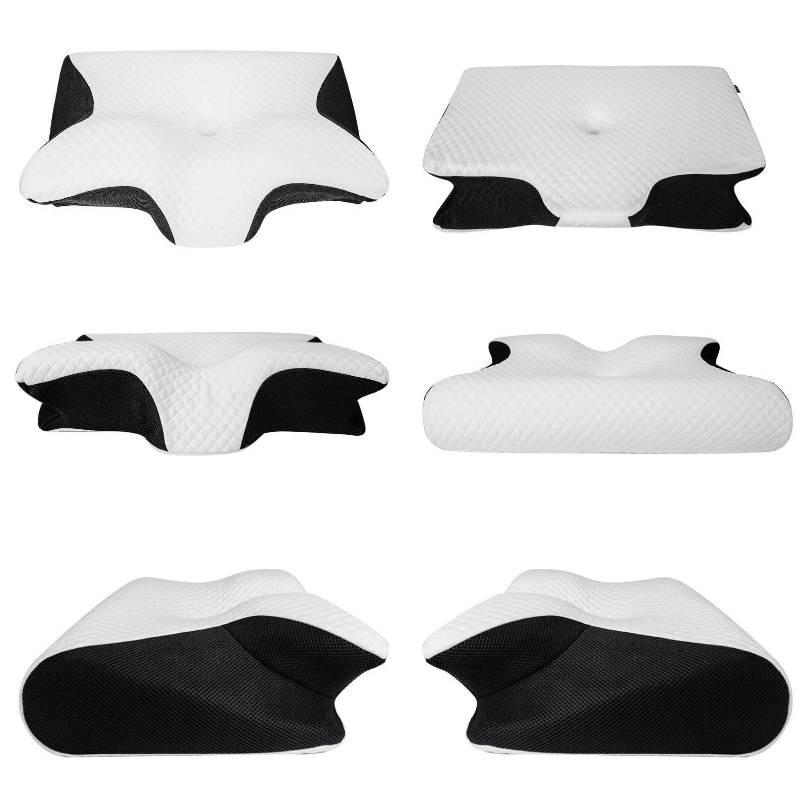 Ergonomic Memory Foam Cervical Pillow