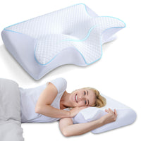 Ergonomic Memory Foam Cervical Pillow