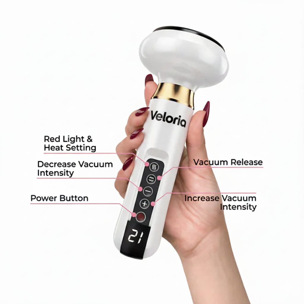 Veloria GlowFit Suction Massager